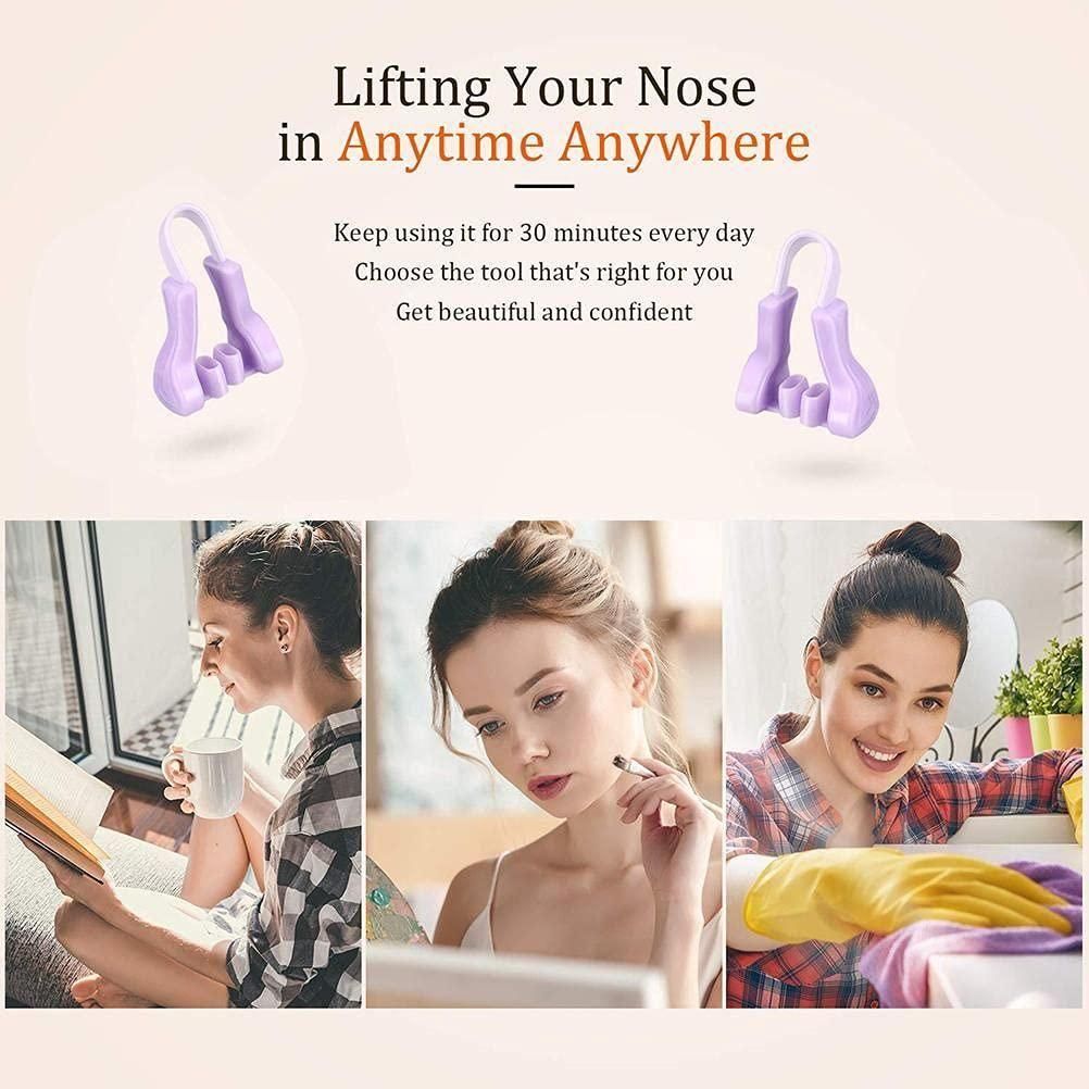 Professional Nose Shaper Clip – Pain-Free Silicone Bridge Straightener