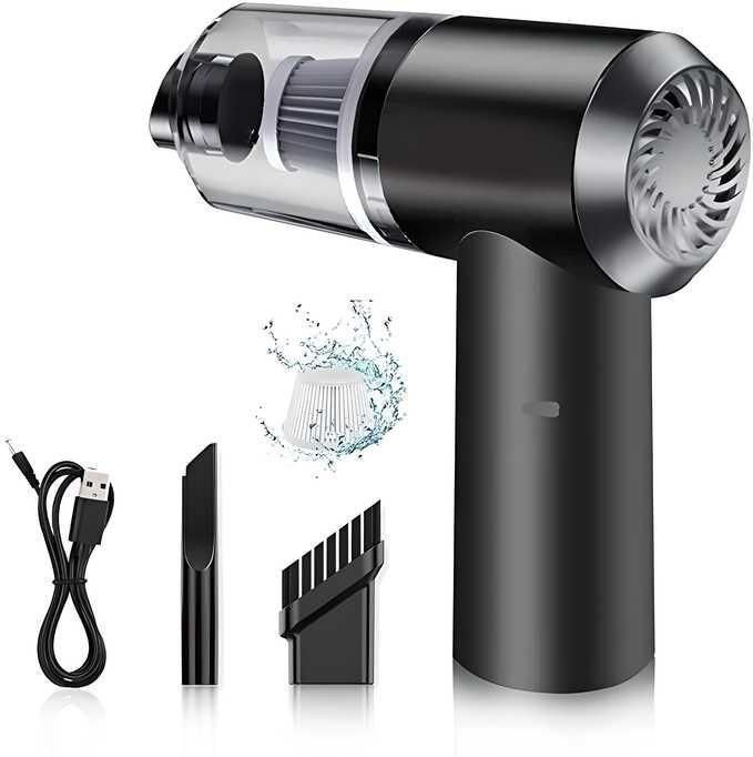 High-Power Wireless Deep Cleaner – Suction & Blower for Home & Car