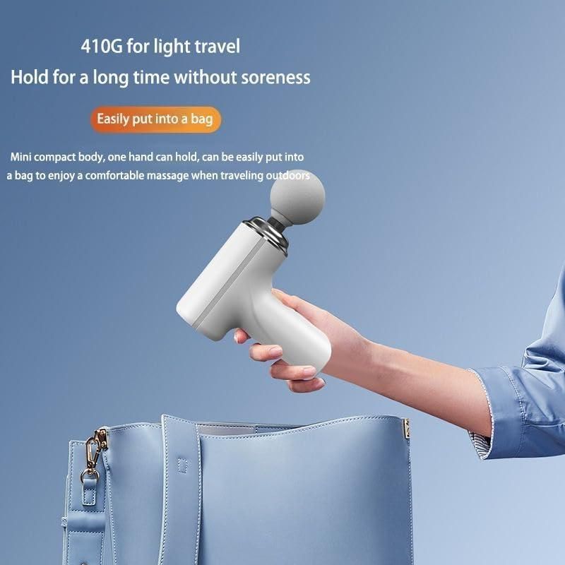 Handheld Muscle Massager Gun – Instant Relief for Back, Neck & Shoulders