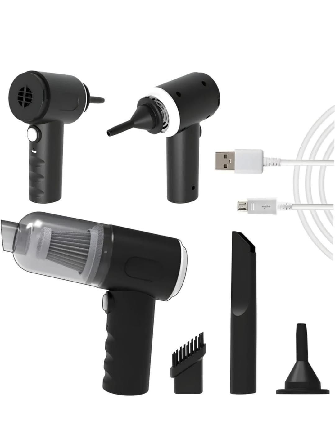 High-Power Wireless Deep Cleaner – Suction & Blower for Home & Car