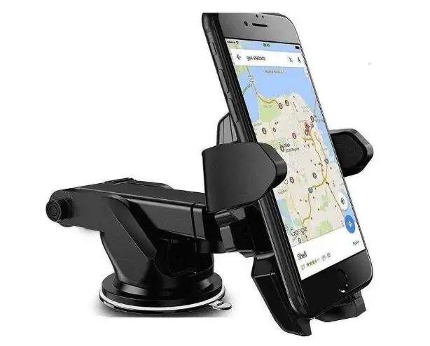 Universal 360° Rotating Car Phone Mount – Secure Dashboard & Windshield Holder
