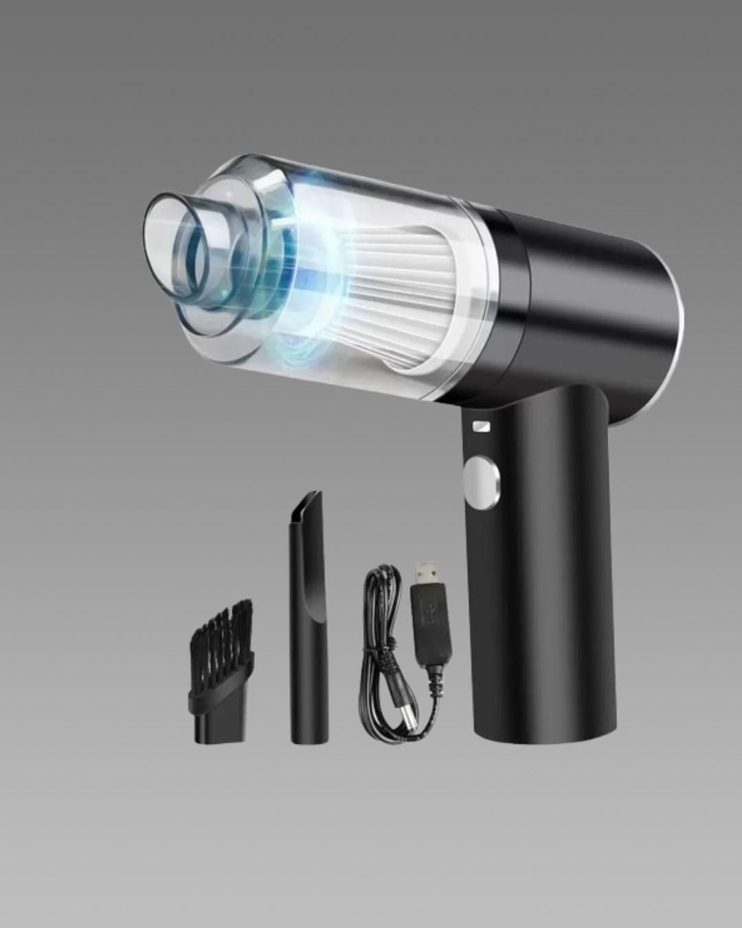 High-Power Wireless Deep Cleaner – Suction & Blower for Home & Car