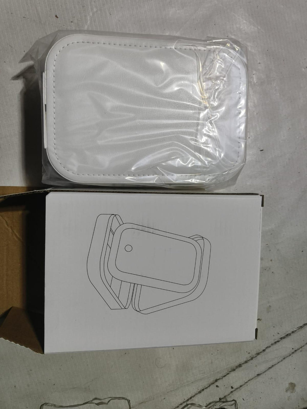 Smart LED Jewelry Storage Box – White