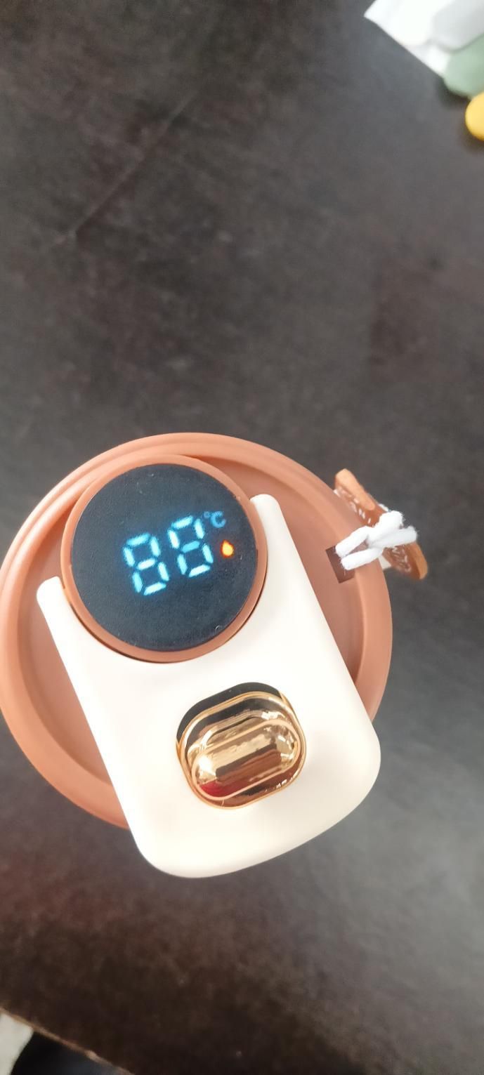 Smart Temperature Display Coffee Mug – 420ml Insulated Travel Tumbler